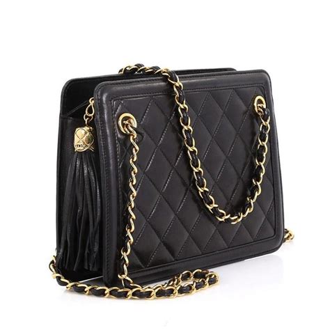 chanel tassel bag vintage|Vintage Chanel handbags.